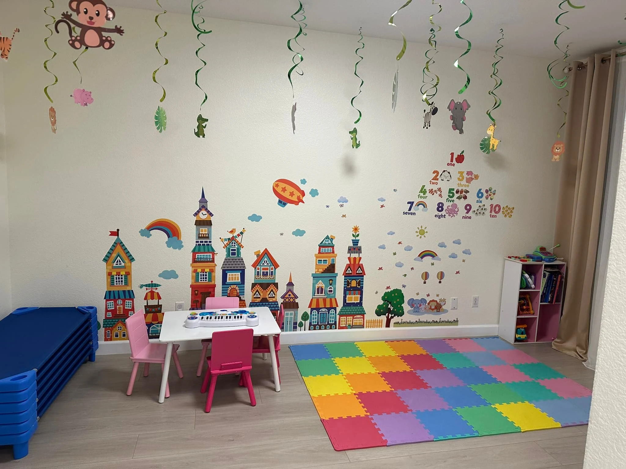 Children Doing Homework with Teacher