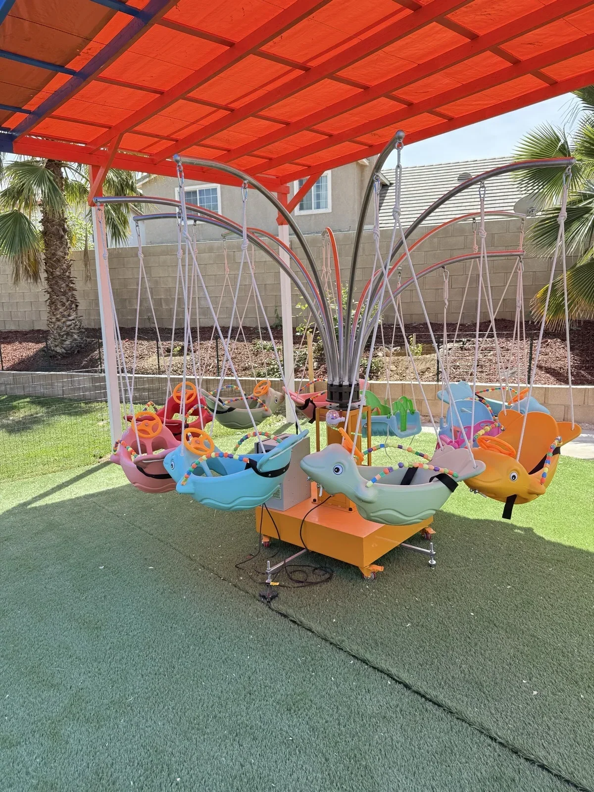 Animal Carousel Ride at Fairy Tale Child Care Palmdale