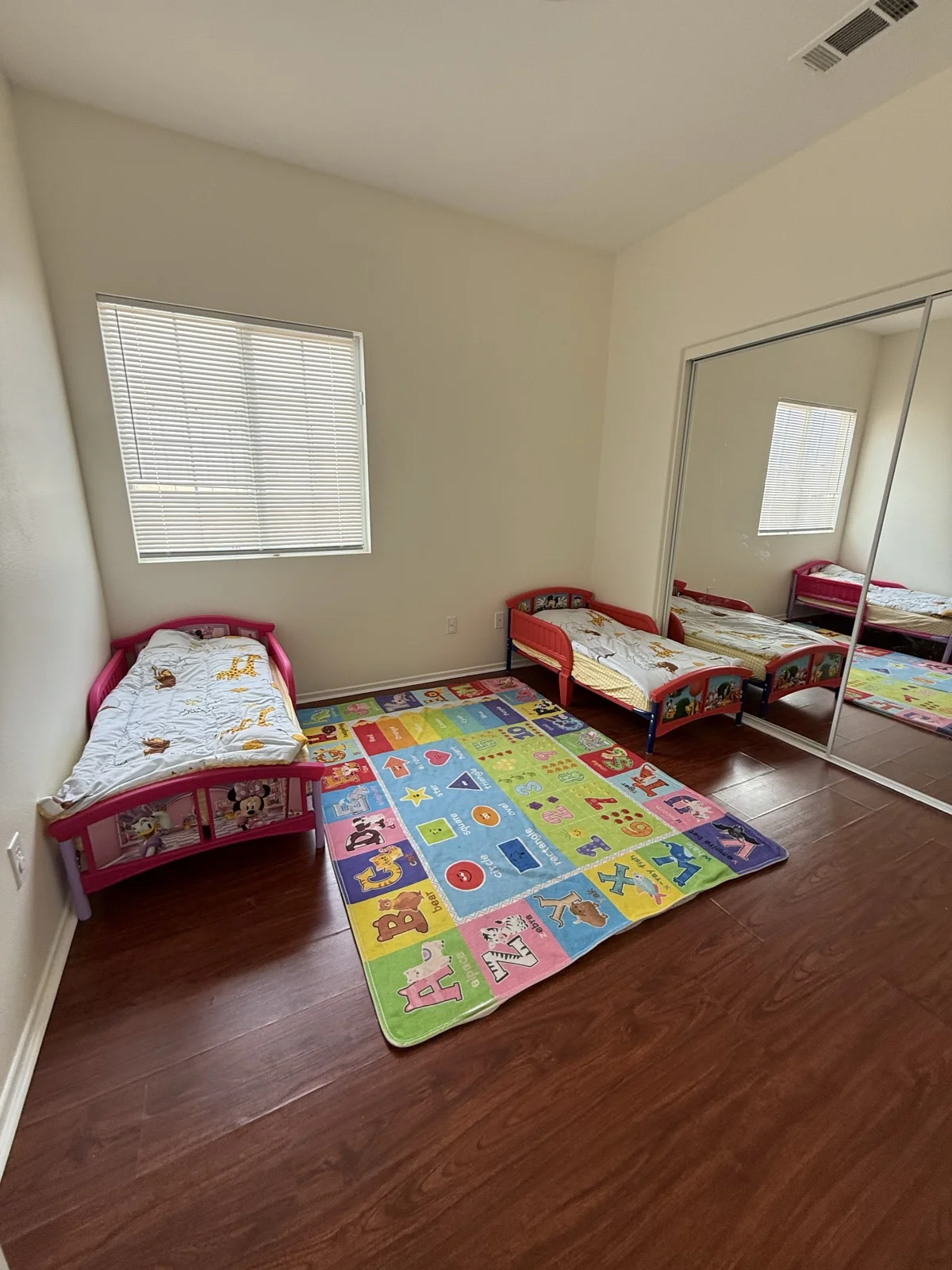 Toddler Nap Room with Beds at Fairy Tale Child Care Palmdale