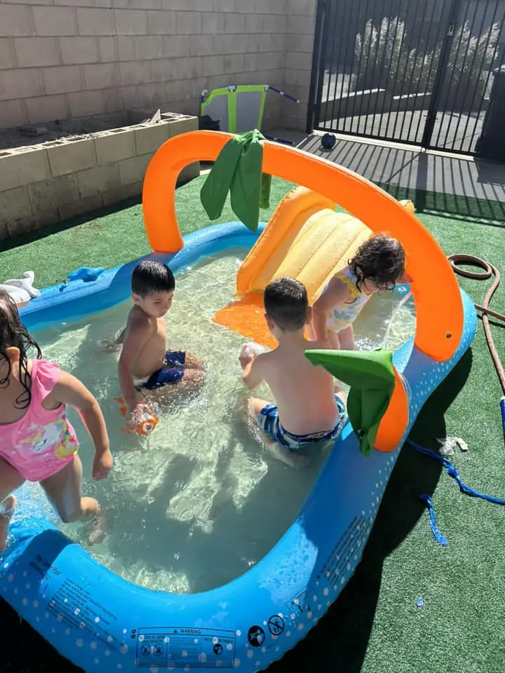 Children Doing Summer Arts and Crafts